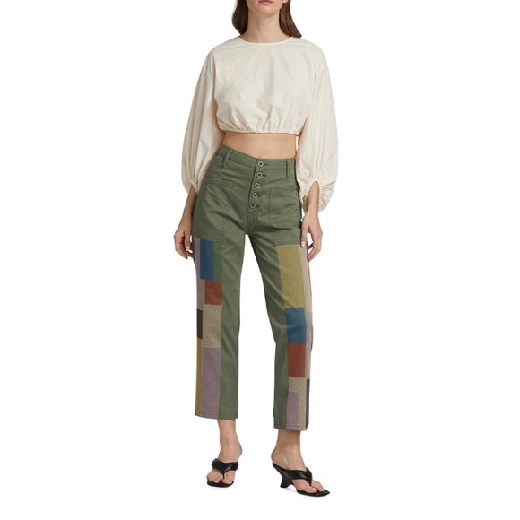 Pistola - Tammy High Rise Trouser - Colonel Rainbow - Picture 3 of 9